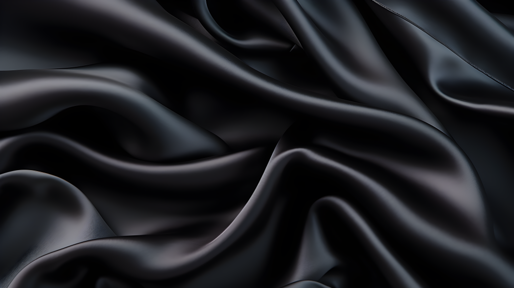 柔软如梦的黑色缎面摄影版权图片下载
