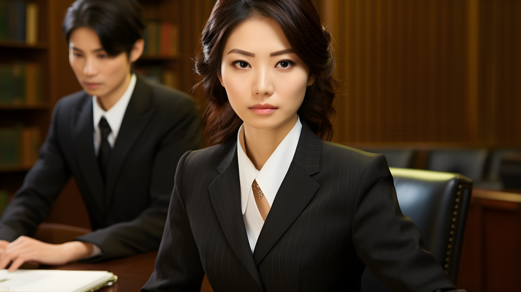 亚洲中国律师摄影图片