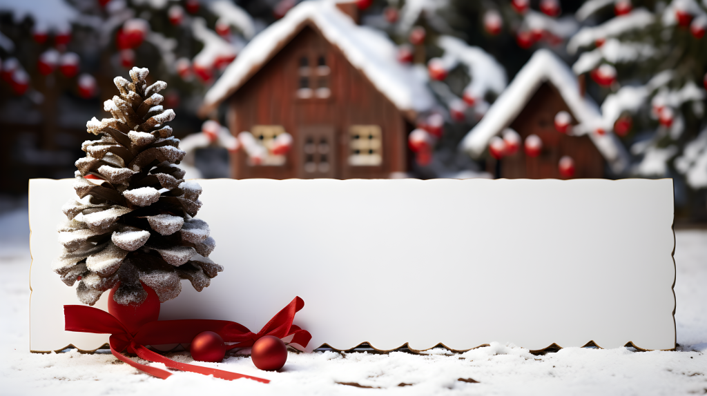 圣诞白色卡片摄影版权图片下载