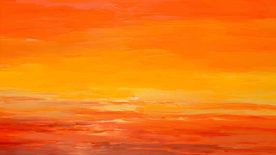 柔和橙色日落风格摄影图片