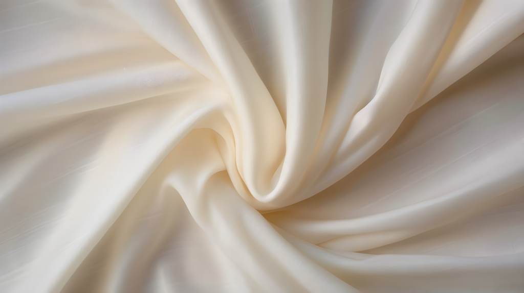 棉麻白色布料中褶皱摄影图