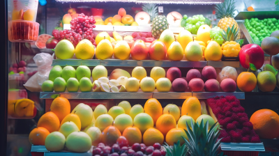 真实色彩下的水果摄影图