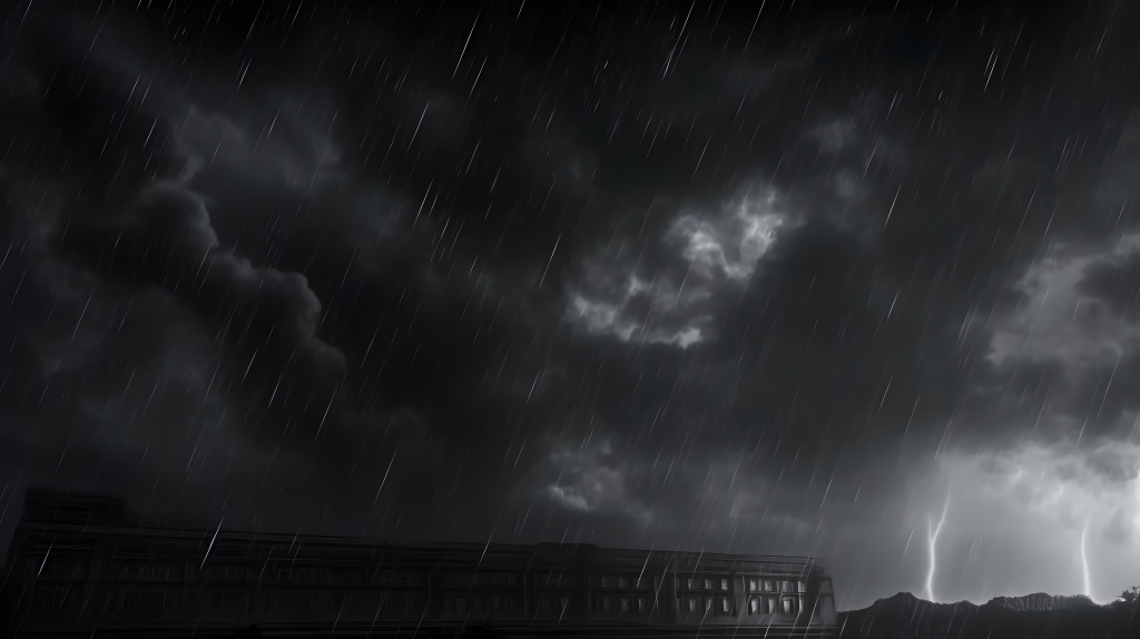 天候恶劣景象摄影