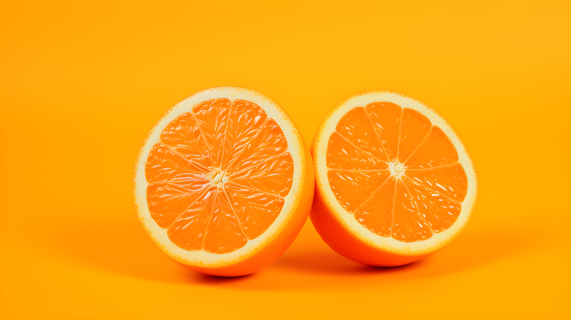 橙片摄影图