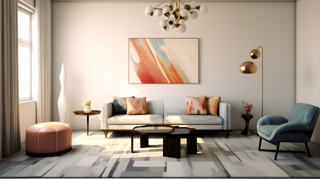 唯美家居透窗而来的阳光摄影图片