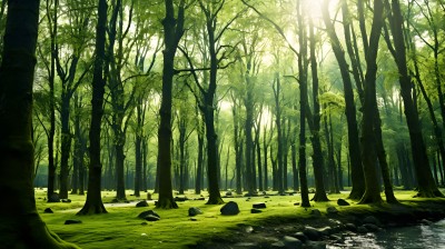 生态环境绿色森林摄影图片
