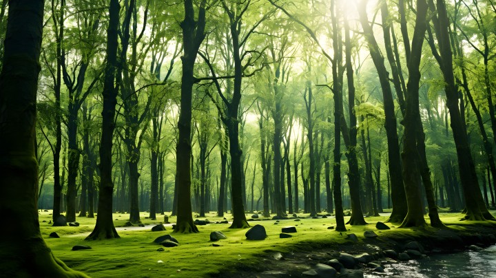 生态环境绿色森林摄影版权图片下载