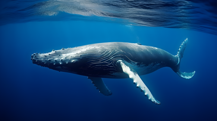 巨型海洋哺乳动物摄影图版权图片下载