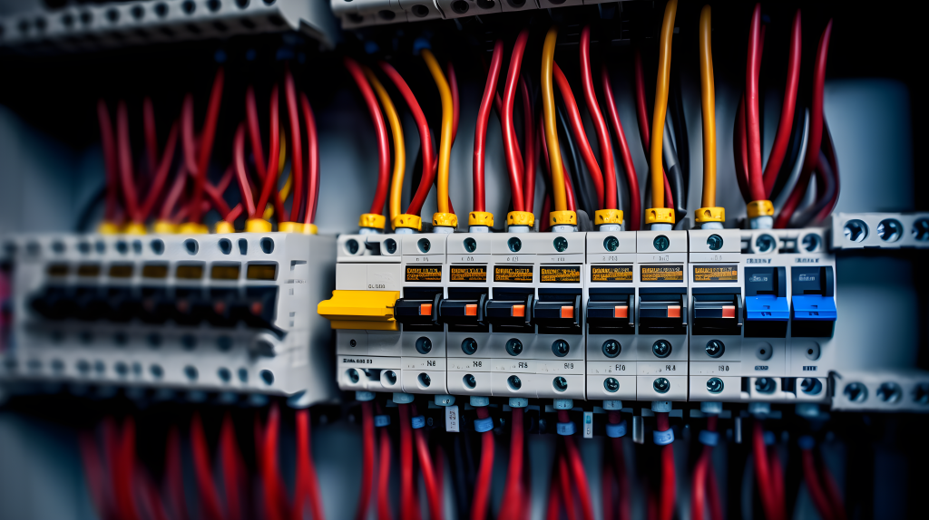 电气线路摄影版权图片下载