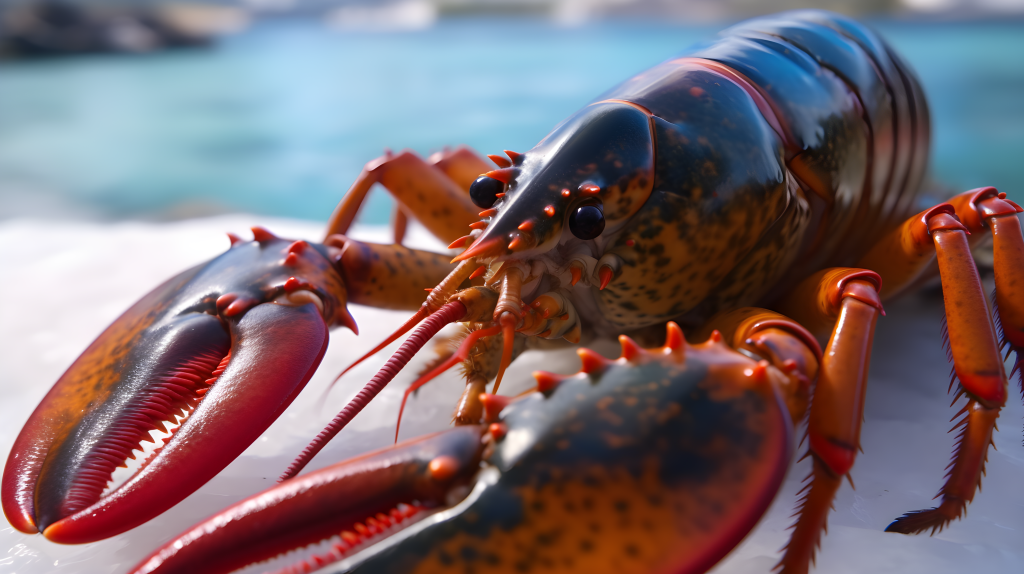 美味大龙虾摄影图片