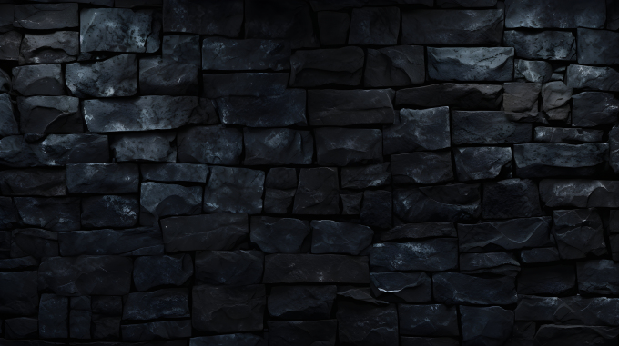 神秘黑砖摄影图