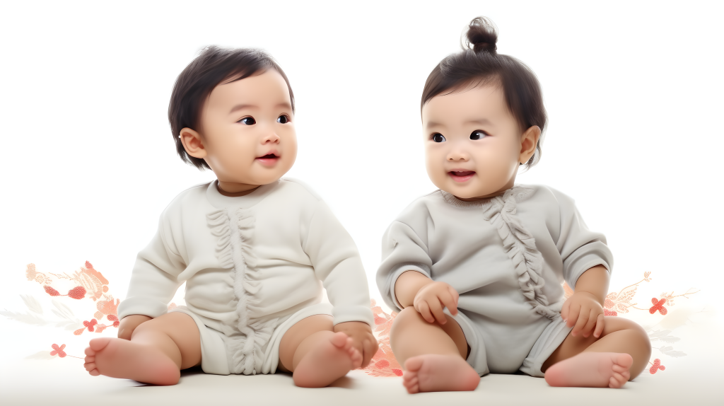 中国宝宝摄影图片