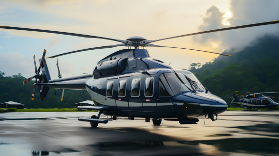 锡金苏玛特拉邦豪华私人直升机预订摄影图片