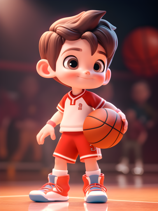 梦幻篮球少年摄影版权图片下载