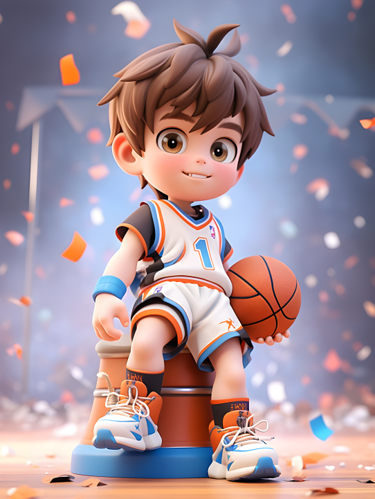 运动男孩篮球服摄影版权图片下载