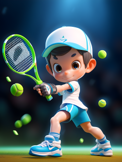梦幻网球少年穿着网球服装