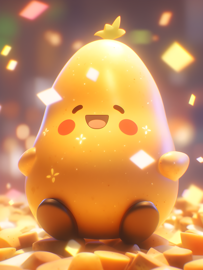 可爱人物蔬菜摄影图片