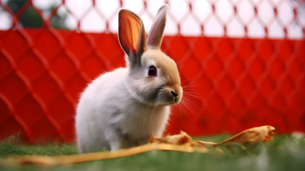 可爱兔子宠物摄影图片