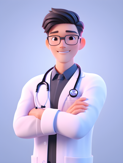 亚洲卡通外科医生摄影图