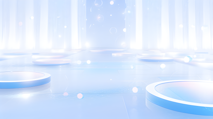 清澈水波上的圆形填充物摄影图