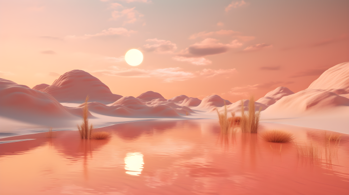 光影之境独特风景摄影图