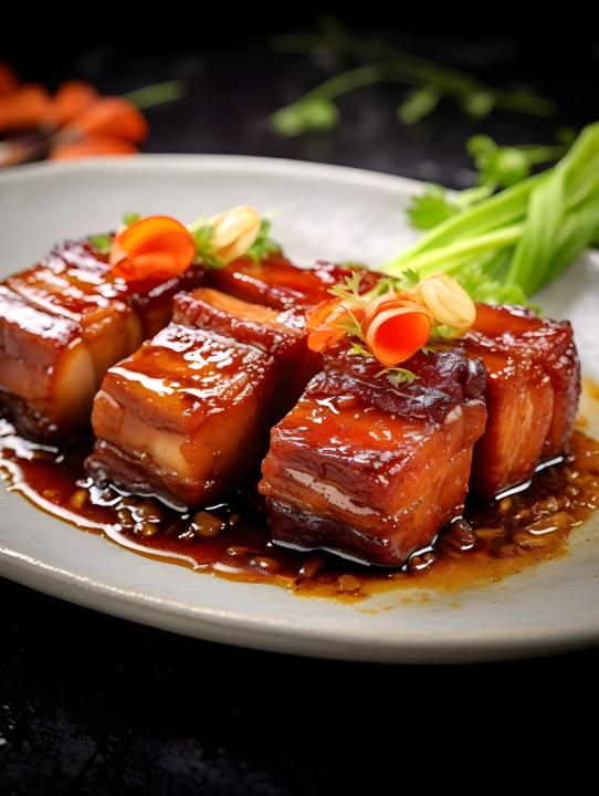 中国美食红烧肉摄影版权图片下载