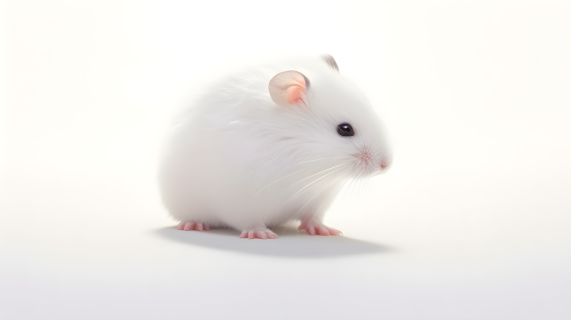 医学实验小白鼠摄影图片