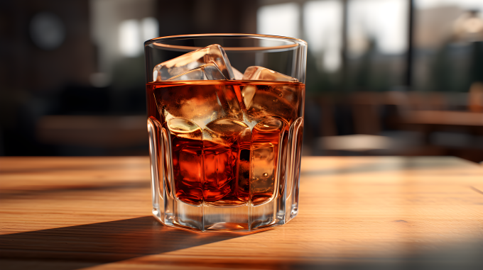 超写实美式咖啡摄影图片