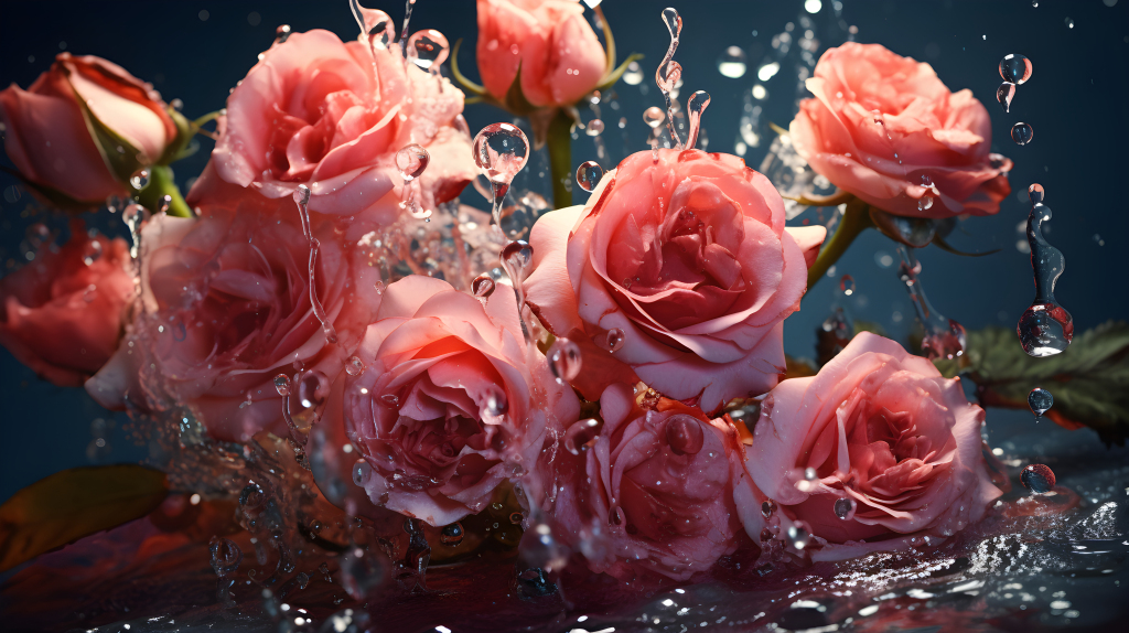 清新细腻的花朵背景摄影图版权图片下载