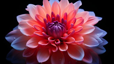 超写实自然光花朵摄影图
