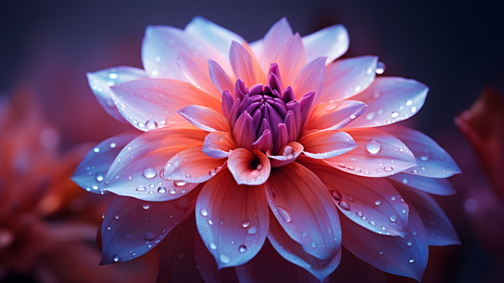 超级梦幻的花朵特写摄影图版权图片下载