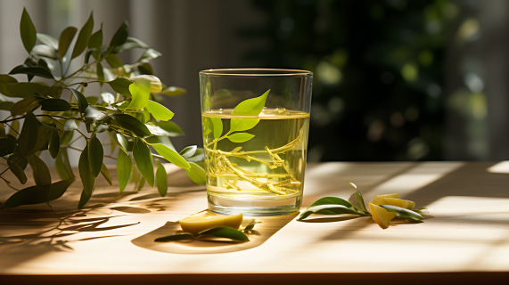 清新自然茶文化摄影图