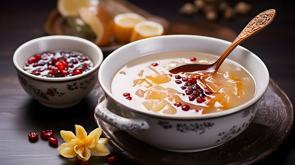 冬季滋补汤美食摄影图版权图片下载