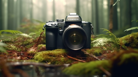 森林灵感艺术相机摄影图