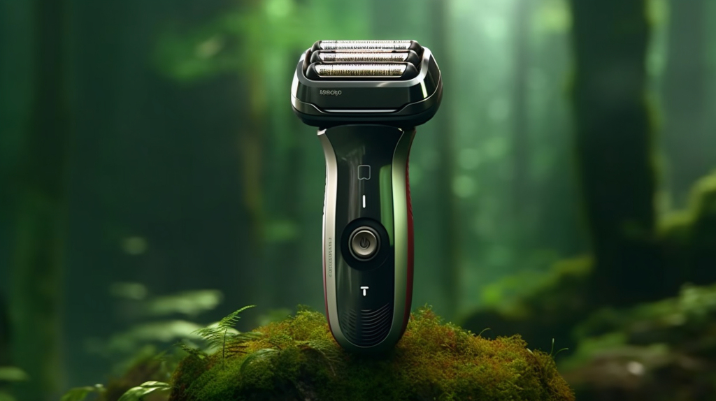 电动剃须刀摄影版权图片下载