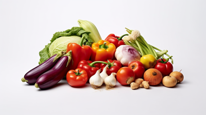 健康蔬菜组合摄影版权图片下载