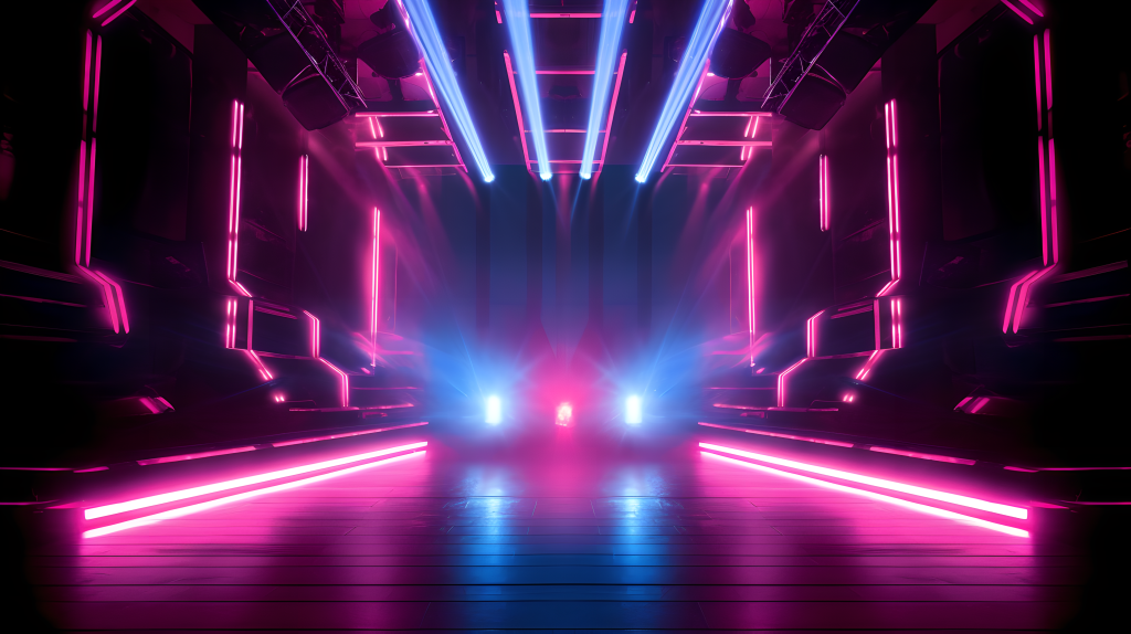 戏剧性灯光舞台摄影版权图片下载