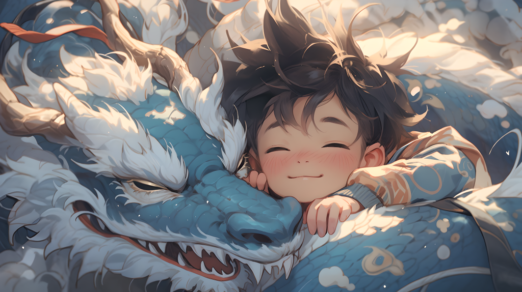 梦幻动物插画风格图片