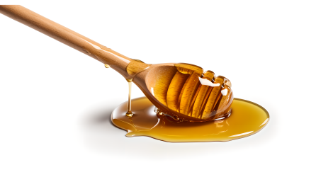 黄色蜂蜜美肤产品提取物特写摄影图