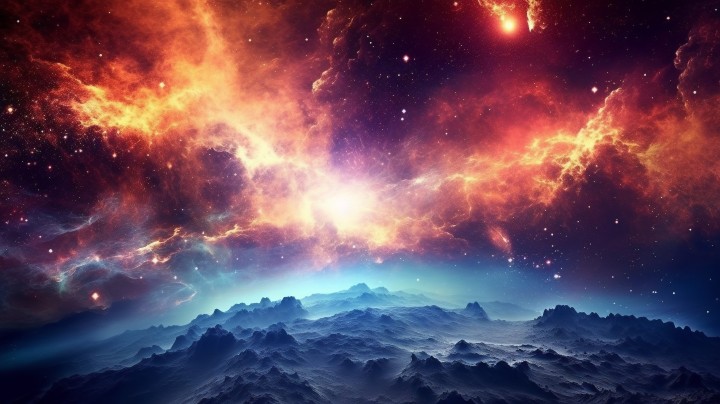 令人惊叹的星系摄影版权图片下载