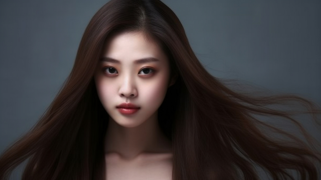 自信活力的模特摄影图片