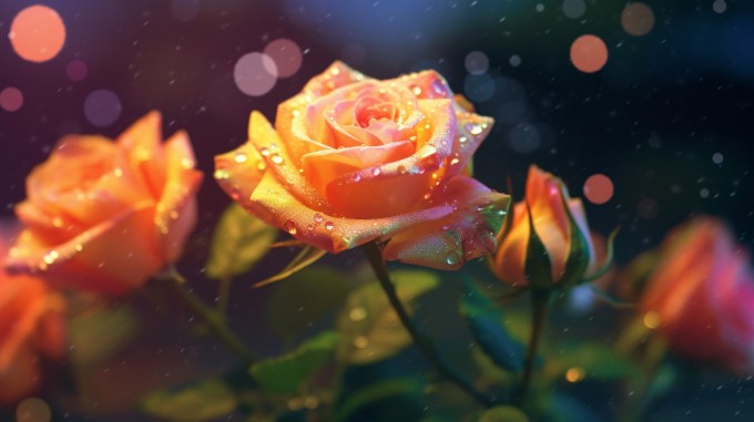 美丽玫瑰摄影图