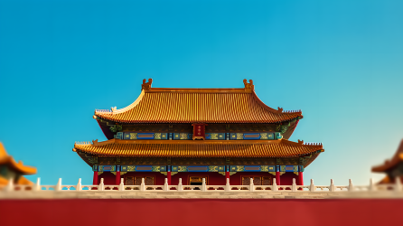 北京故宫紫禁城古建筑摄影图片