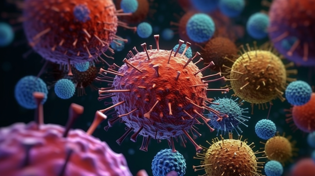 病毒与细胞视觉呈现