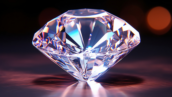 璀璨耀眼的钻石摄影图版权图片下载