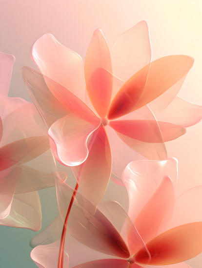 纯净柔软花瓣摄影图片