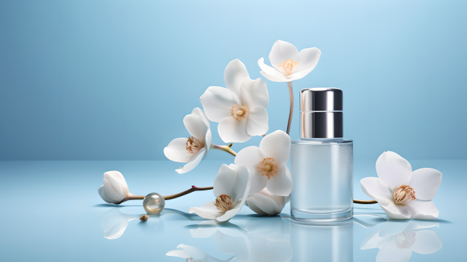 美容沙龙精致产品摄影图