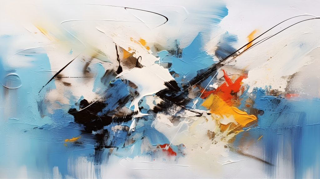 纯净简约轻红调的抽象油画摄影版权图片下载