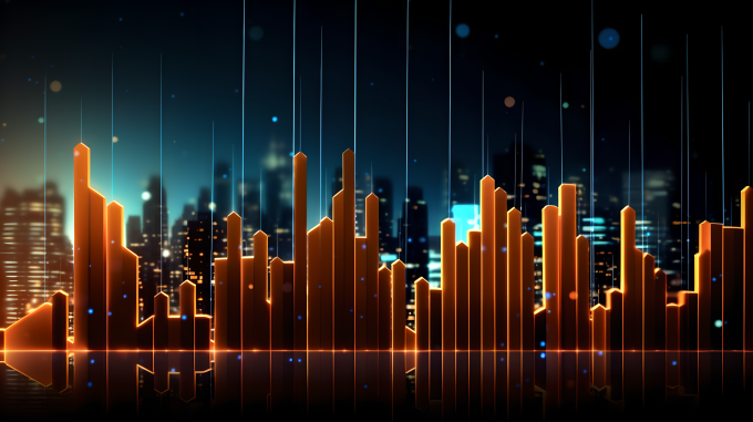 金融股票投资经济财经数据摄影图片