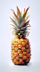 奇异潮风格下的菠萝摄影图片